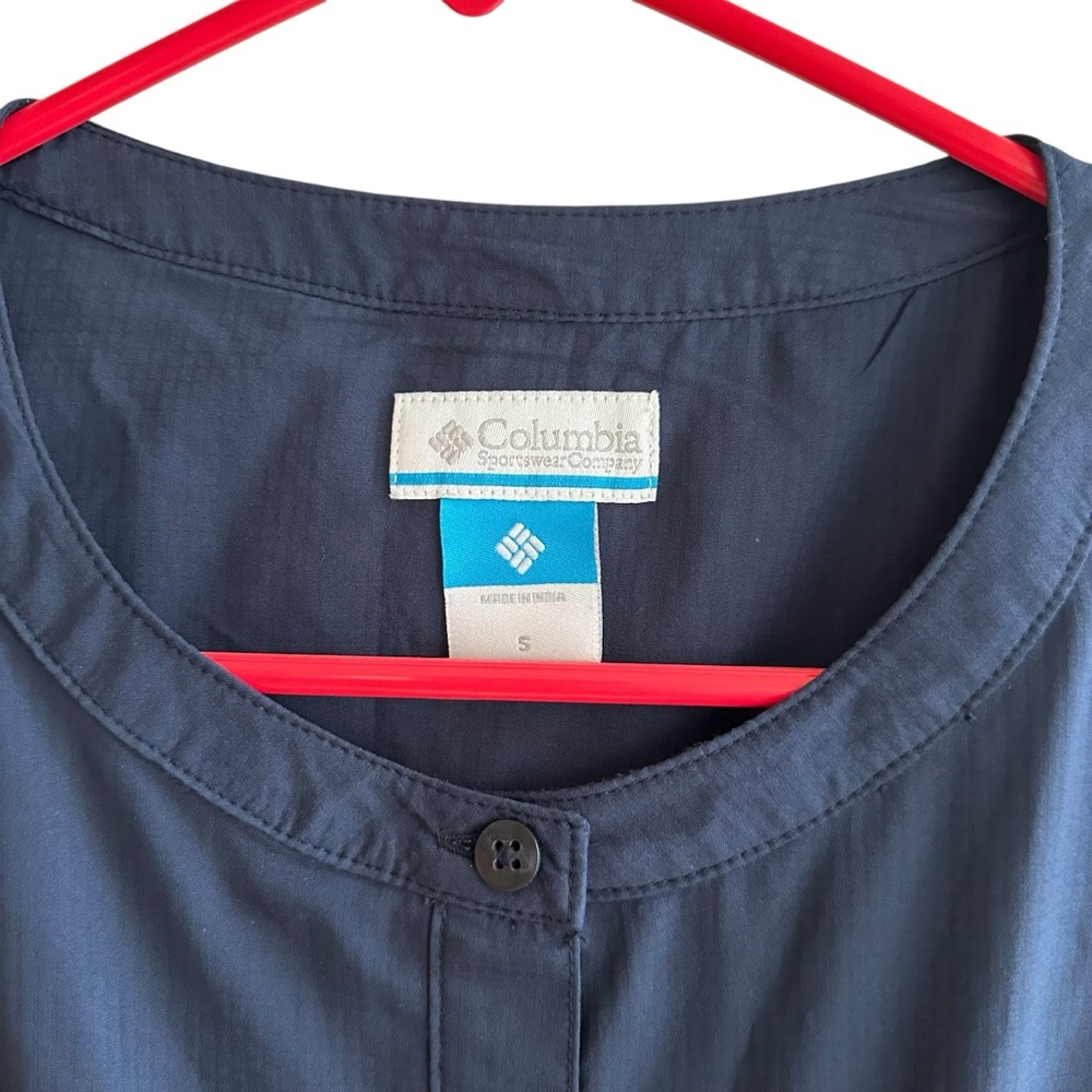 Columbia PFG Tamiami Button Front Cinch Waist Midi Dress - Picture 6 of 7